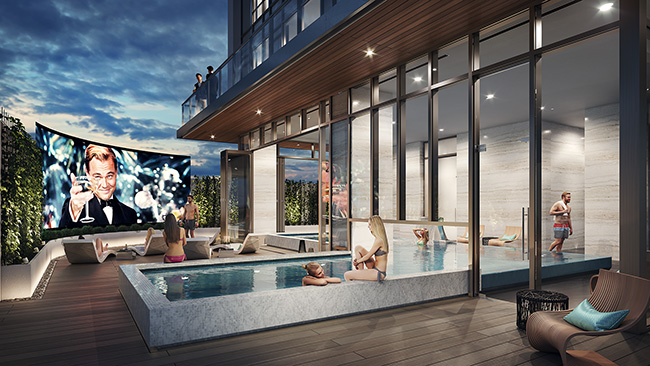 Poolside Cinema